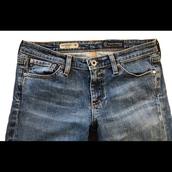 AG Adriano Goldschmied “The Colette” Slim Boot Jean 27X31 Stretch Med Wash - Picture 4 of 8